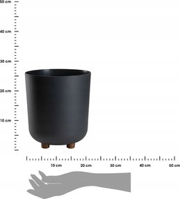 Plastový květináč na nožičkách Terra - výber z 6 prevedení