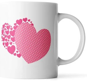 Sablio Hrnček Srdce - 890 ml - XXL