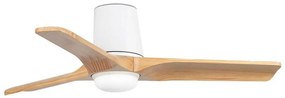 FARO 33836WT-1TW-LED stmievateľný ventilátor HEYWOODTUBS 10W/230V borovica/biela