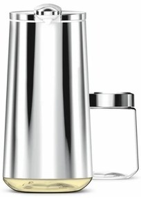 Bezdotykový dávkovač mydlovej peny, 295 ml, strieborná