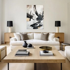 Obraz s ručne maľovanými prvkami 70x100 cm Ash – Styler
