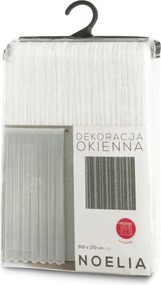 ZÁCLONA NA PÁSKE NOELIA 300X270 CM BIELA