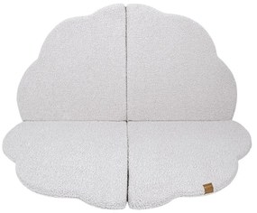 Biela detská hracia podložka 160x160 cm – Meowbaby