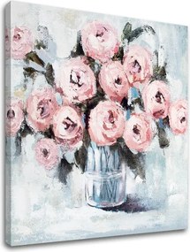 Obraz na plátne KVETY VO VÁZE 1 dielny XOBCH1946HE1