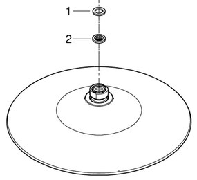 GROHE 26457000 - Sprchová hlavica EUPHORIA 260 mm lesklý chróm