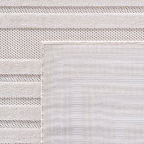 Ayyildiz, Kusový koberec Doha 1653 Cream, 120x170, biela, chodba / predsieň