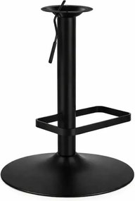 LuxuryForm DESIGN Podstava pre barové stoličky – čierny tanier (set)