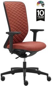 RIM -  RIM Ergonomická kancelárska stolička SPACE SP 1501 čalúnenie TONAL JET BIOACTIVE NAIROBI