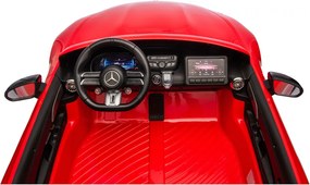 LEAN CARS Autobatéria Mercedes GT63 AMG DK-GT63 24V LCD červená
