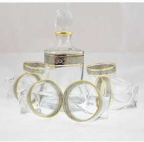 BOHEMIA QUADRO GOLD-PLATINUM WHISKY SADA 1+6 KS