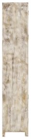 furniture-nabytek.cz - Masívna kúpeľňová skrinka Bitna z mangového dreva, lakovaná, prírodná farba – 43×35×180 cm