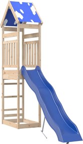 vidaXL Vonkajšia súprava na hranie masívna borovica