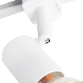 Moderný koľajnicový systém s 3 reflektormi 1-fázový biely - Jeany