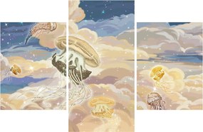 Obraz - Nebeské medúzy (90x60 cm)