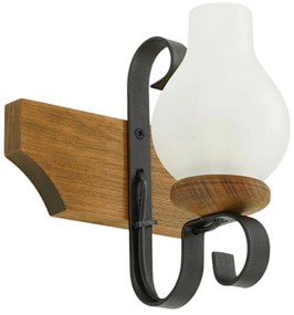 Nástenné svietidlo QUEEN 1xE14/40W/230V buk