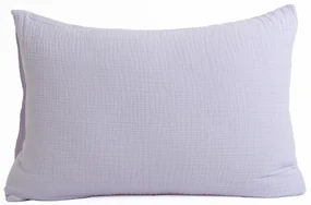 Mušelínová obliečka na vankúš 40 × 60 cm – Alexia lila