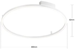 Brilagi - LED stmievateľné svietidlo PORTOFINO LED/60W/230V, priemer 80 cm, biele, s diaľkovým ovládaním