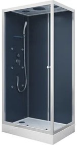 Sprchový box Aurlane Blue Rectangle 2.0 80x110 cm CAB136