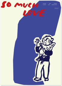 Plagát So Much Love Chicken