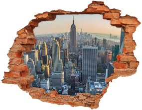 Diera 3D v stene na stenu Manhattan new york city nd-c-70712483