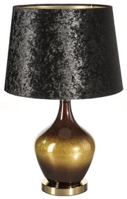 Stolná lampa Helen 40x64 cm čierna