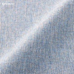 Svetlomodrá rozkladacia rohová pohovka Miuform Dazzling Daisy L, pravý roh