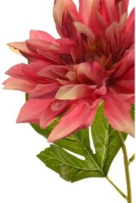 Umelá kvetina Dahlia ružová, 68 cm
