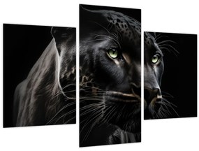 Obraz - Čierny panter (90x60 cm)