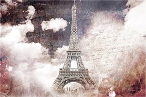 Obraz - Eiffelova veža, Paríž, Francúzsko (90x60 cm)