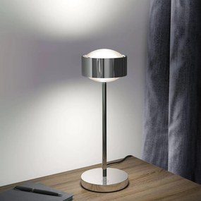 Puk! 120 Eye Table LED, šošovka matná, chróm