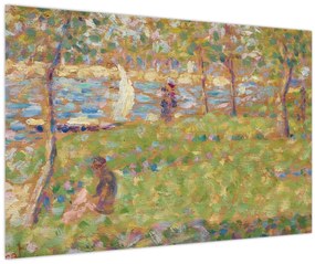 Obraz - Georges Seurat, Study for "La Grande Jatte", reprodukcia (90x60 cm)