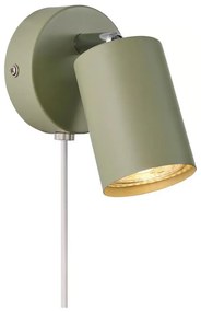 Nordlux - Nástenné bodové svietidlo EXPLORE 1xGU10/7W/230V zelená