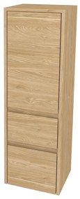 Mereo, Mereo Opto kúpeľňová skrinka vysoká 125 cm, ľavé otváranie, Multidecor, Dub olejovaný, MER-CN995LDUO1