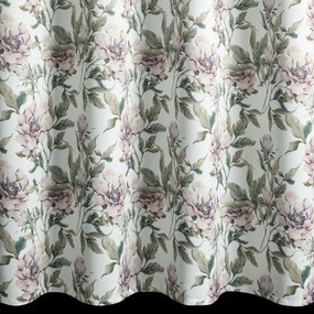 ZÁVES NA KRÚŽKOCH BEVERLY1 140X250 CM KVETY