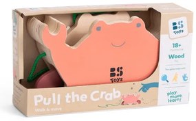 Ťahacia hračka - veselý krab