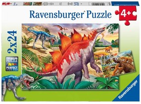 Ravensburger 051793 Svet dinosaurov 2x24 dielov
