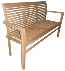 TEXIM STUCKING/NEW - záhradná teaková lavica 150 cm, teak