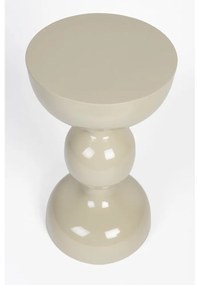 Kovový okrúhly odkladací stolík ø 31 cm Lars – White Label