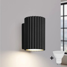 BRILAGI - LED nástenné svietidlo CRESTO 1xGU10/10W/230V 10 cm čierne
