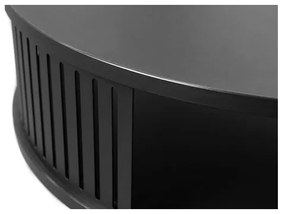 Konferenčný stolík ROENNI 44x75 cm čierna/zlatý dub