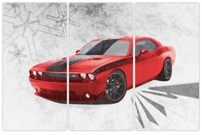 Dodge Challenger - obraz autá