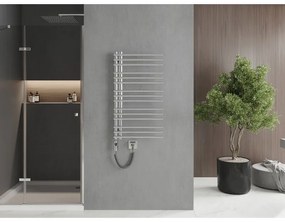 Mexen Neptun, elektrické vykurovacie teleso 900 x 500 mm, 300 W, chrómová, W101-0900-500-2300-01