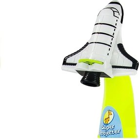 LEAN Toys Detský projektor na kreslenie raketa 36 obrázkov kreatívna sada