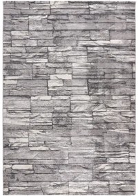 Koberce Breno Kusový koberec TRENDY 404/silver, sivá, viacfarebná,160 x 230 cm