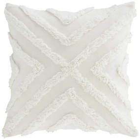 Biely vankúš Pineapple Elephant Diamond, 45 x 45 cm