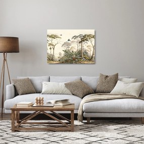 Sklenený obraz - Amazonský prales (70x50 cm)