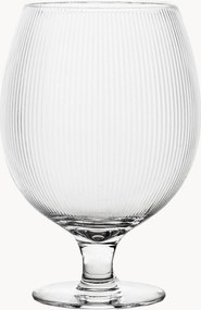 Ručne fúkané krištáľové poháre na pivo Blanka, 2 ks