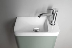 Sapho Sapho, ULTRASAN stojanková umývadlová batéria, čierná mat/chróm, UT007VBC