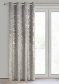 ZATEMŇOVACÍ ZÁVES NA KRÚŽKOCH RAJA 140X250 CM VZOROVANÁ