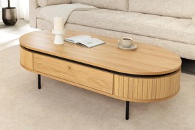 Konferenčný stolík Atelier 120 cm v dekóre prírodného dubového dreva